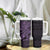 Purple Couple Dolphins Maori Polynesian Style Tumbler With Handle