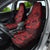 Red Couple Dolphins Maori Polynesian Style Car Seat Cover