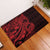 Red Couple Dolphins Maori Polynesian Style Rubber Doormat