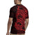 Red Couple Dolphins Maori Polynesian Style Rugby Jersey