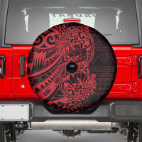 Red Couple Dolphins Maori Polynesian Style Spare Tire Cover LT9 - Polynesian Pride