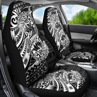 White Couple Dolphins Maori Polynesian Style Car Seat Cover LT9 - Polynesian Pride