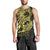 Yellow Couple Dolphins Maori Polynesian Style Men Tank Top