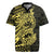 Yellow Couple Dolphins Maori Polynesian Style Rugby Jersey