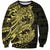 Yellow Couple Dolphins Maori Polynesian Style Sweatshirt