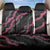 Guam Bougainvillea Lei Back Car Seat Cover Chamorro Tribal Pattern