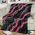 Guam Bougainvillea Lei Blanket Chamorro Tribal Pattern