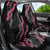 Guam Bougainvillea Lei Car Seat Cover Chamorro Tribal Pattern