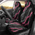 Guam Bougainvillea Lei Car Seat Cover Chamorro Tribal Pattern