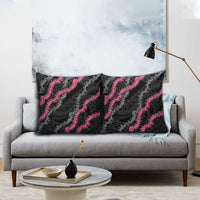 Guam Bougainvillea Lei Pillow Cover Chamorro Tribal Pattern LT9 - Polynesian Pride