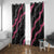 Guam Bougainvillea Lei Window Curtain Chamorro Tribal Pattern