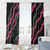 Guam Bougainvillea Lei Window Curtain Chamorro Tribal Pattern