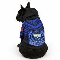 Samoa Independence Day Pet Hoodie Ulafa Polynesian Unique Blue No1 LT9 - Polynesian Pride