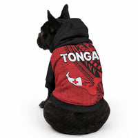 Polynesian Tonga Pet Hoodie Tribal Pattern Unique Version LT9 - Polynesian Pride