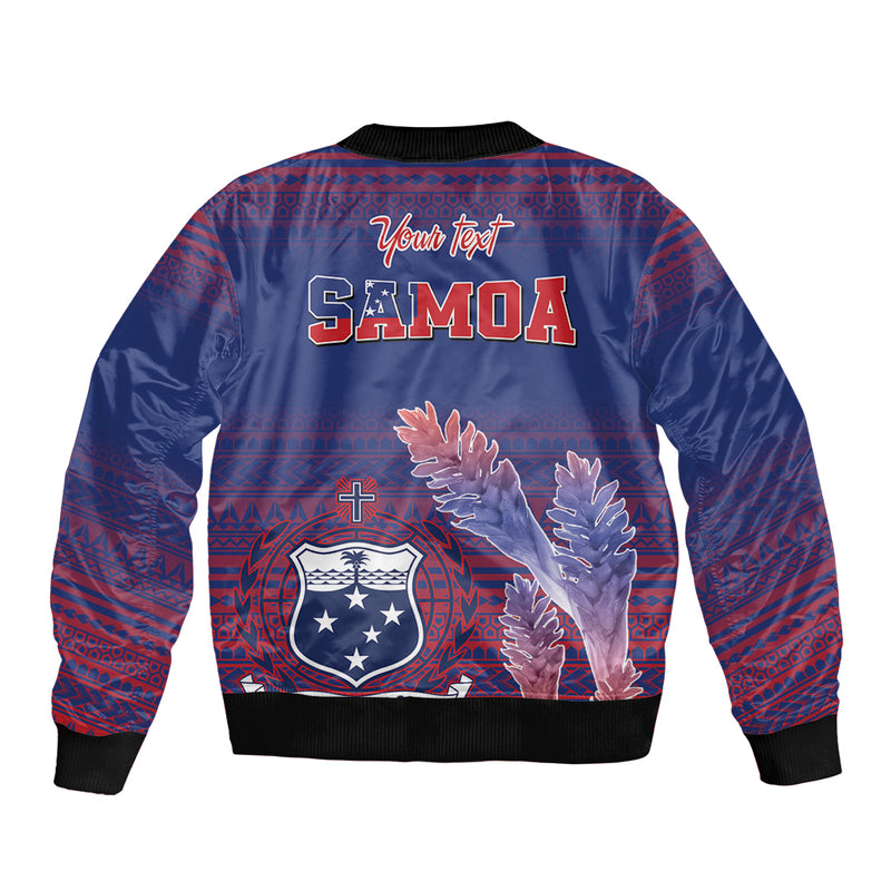 Custom Samoa 1962 Independence Day Custom Bomber Jacket Manuia Le Aso 