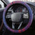 Samoa 1962 Independence Day Custom Steering Wheel Cover Manuia le Aso Tuto'atasi Ula Nifo Blue Art