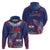 Custom Samoa 1962 Independence Day Custom Zip Hoodie Manuia le Aso Tuto'atasi Ula Nifo Blue Art