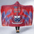 Custom Samoa 1962 Independence Day Custom Hooded Blanket Manuia le Aso Tuto'atasi Ula Nifo Red Art