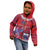 Custom Samoa 1962 Independence Day Custom Kid Hoodie Manuia le Aso Tuto'atasi Ula Nifo Red Art