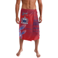 Custom Samoa 1962 Independence Day Custom Lavalava Manuia le Aso Tuto'atasi Ula Nifo Red Art LT9 Red - Polynesian Pride