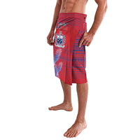 Custom Samoa 1962 Independence Day Custom Lavalava Manuia le Aso Tuto'atasi Ula Nifo Red Art LT9 - Polynesian Pride