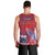 Custom Samoa 1962 Independence Day Custom Men Tank Top Manuia le Aso Tuto'atasi Ula Nifo Red Art