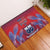 Custom Samoa 1962 Independence Day Custom Rubber Doormat Manuia le Aso Tuto'atasi Ula Nifo Red Art