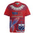 Custom Samoa 1962 Independence Day Custom Rugby Jersey Manuia le Aso Tuto'atasi Ula Nifo Red Art