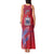 Custom Samoa 1962 Independence Day Custom Tank Maxi Dress Manuia le Aso Tuto'atasi Ula Nifo Red Art