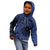 Custom Samoa 62nd Manuia le Aso Tuto'atasi Kid Hoodie Samoan Tatau Blue Art