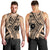 Custom Samoa Manuia le 62 Tausaga O le Tuto’atasi Men Tank Top Samoan Tatau Beige Art