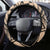 Samoa Manuia le 62 Tausaga O le Tuto’atasi Steering Wheel Cover Samoan Tatau Beige Art