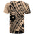 Custom Samoa Manuia le 62 Tausaga O le Tuto’atasi T Shirt Samoan Tatau Beige Art