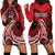 Custom Samoa Manuia le 62 Tausaga O le Tuto’atasi Hoodie Dress Samoan Tatau Red Art