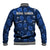 Manu Samoa Rugby Baseball Jacket Polynesian Style With Hibiscus LT9 - Polynesian Pride