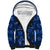 Manu Samoa Rugby Sherpa Hoodie Polynesian Style With Hibiscus LT9 Unisex Blue - Polynesian Pride