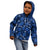 (Custom Text And Number) Manu Samoa Rugby Kid Hoodie Polynesian Style With Hibiscus LT9 - Polynesian Pride