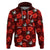 Tonga Rugby Hoodie Polynesian Style With Hibiscus LT9 Red - Polynesian Pride