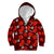 (Custom Text And Number) Tonga Rugby Kid Hoodie Polynesian Style With Hibiscus LT9 - Polynesian Pride