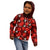 (Custom Text And Number) Tonga Rugby Kid Hoodie Polynesian Style With Hibiscus LT9 - Polynesian Pride