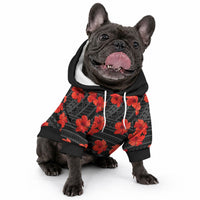 Polynesian Pride Hawaii Style With Hibiscus Pet Hoodie Black LT9 - Polynesian Pride