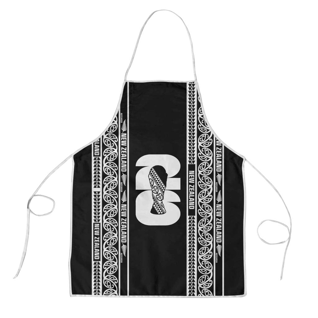 New Zealand Football White Fern Supporter Apron LT9 Black - Polynesian Pride
