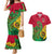 Vanuatu Islands Couples Matching Mermaid Dress And Hawaiian Shirt Polynesian Tattoo and Sea Turtle LT9 Green - Polynesian Pride