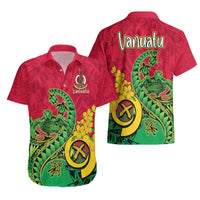 Vanuatu Islands Hawaiian Shirt Polynesian Tattoo and Sea Turtle LT9 - Polynesian Pride