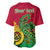 Personalised Vanuatu Islands Baseball Jersey Polynesian Tattoo and Sea Turtle LT9 - Polynesian Pride