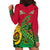 Personalised Vanuatu Islands Hoodie Dress Polynesian Tattoo and Sea Turtle LT9 - Polynesian Pride