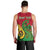 Personalised Vanuatu Islands Men Tank Top Polynesian Tattoo and Sea Turtle LT9 - Polynesian Pride