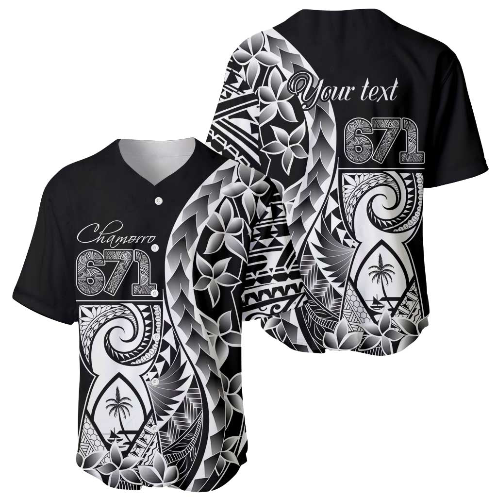 671 Guam Personalised Baseball Jersey Latte Stone Tribal LT9 - Polynesian Pride