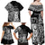 671 Guam Personalised Family Matching Off Shoulder Maxi Dress and Hawaiian Shirt Latte Stone Tribal