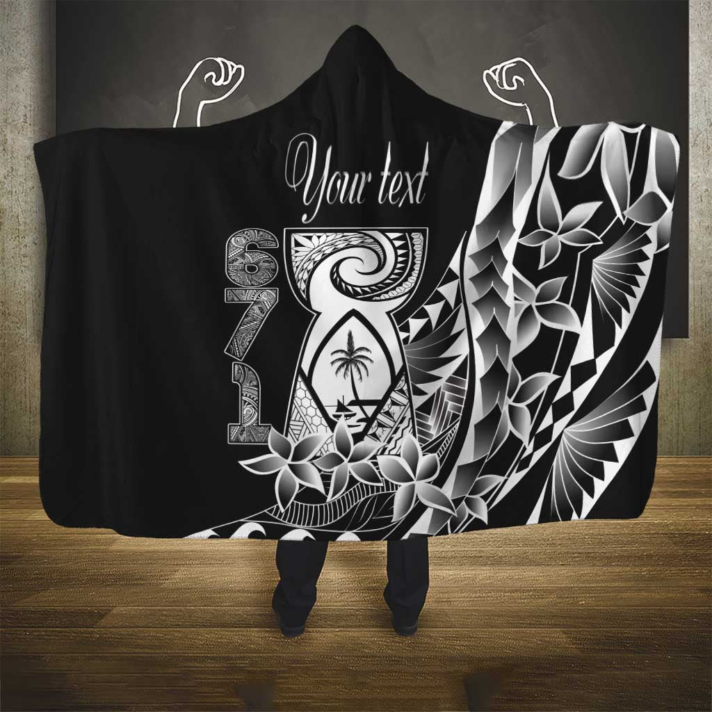 671 Guam Personalised Hooded Blanket Latte Stone Tribal LT9 - Polynesian Pride